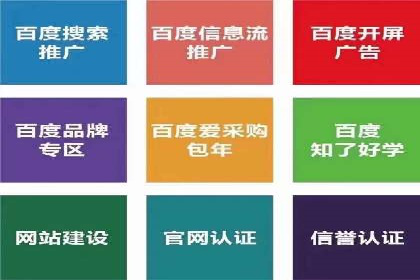 不同行业在百度广告推广上的投入差异